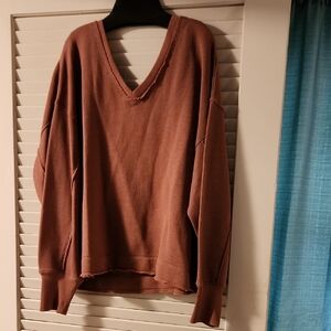 American Eagle Outfitters Mauve Knit Sweater